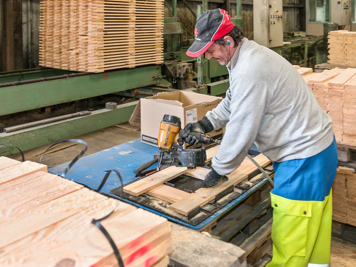 Fabrication de caisse palette à Angoulême